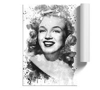 Marilyn Monroe V3 Art Print | Unframed Poster, A2 | Ready to Frame, 260gsm Satin Photo Paper, Fade-Resistant Inks, Wall Art for Living Rooms, Bedrooms and Offices