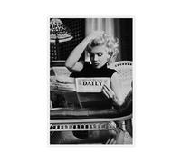 Marilyn Monroe Vintage Photograph - Retro Wall Art - Old Hollywood Posters - Housewarming Gift Id Canvas Poster Bedroom Decor Sports Landscape Office Room Decor Gift Unframe-style 20x30inch(50x75cm)