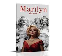 Marilyn MonroePosters for Bedroom Aesthetic Poster Decorative Painting Canvas Wall Art Living Room Posters Bedroom Painting Wall Art DecorFrame-style08x12inch(20x30cm)