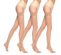 MARILYN Women's Erotic Tights, Mink, S-M