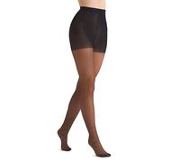 MARILYN Women's Tights Ice 15 Denier Active Cooling with Nude Leg Effect Transparent Fine Tights Fine Stitching Black Main Colour Beige, nero, 14