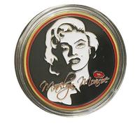 Marilyns Monroes Commemorative Coin - Gold-Plated Coin with Embossed Portrait, Iconic Hollywood Star Coin
