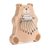 Marimba 7 Keys Thumb Piano Finger Marimba Instrument For Music Lover Wood 7 Keys Marimba Thumb Piano For Kids Adults