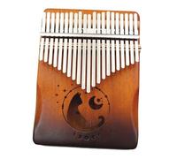 Marimba For Beginners 17/21Keys Kalimba Thumb Piano Solid Wood Veneer Keyboard Musical Instrument Kalimba Finger Piano(21 Keys)