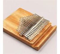 Marimba For Beginners 17 Key Kalimba Mahogany Solid Wood Easy Learn Kalimbas Beginners Thumb Piano Musical Keyboard Instruments(Style 1)