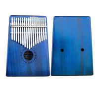 Marimba For Beginners 17-Key Mahogany Kalimba Thumb Piano With Built-in EVA High-performance Protective Box And Learning Instructions(Style 4)