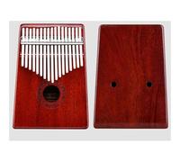 Marimba For Beginners 17-Key Mahogany Kalimba Thumb Piano With Built-in EVA High-performance Protective Box And Learning Instructions(Style 5)