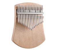 Marimba For Beginners 17 Key Thumb Piano Kalimba Camphorwood C Tone With Bag Music Book Scale Stickers Tuning Hammer 17 Key Kalimba(Maple)