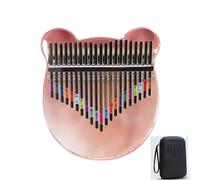 Marimba For Beginners 21 Keys Thumb Piano Transparent Acrylic Kalimba Creative Butterfly Finger Piano Musical Instrument(Style 3)