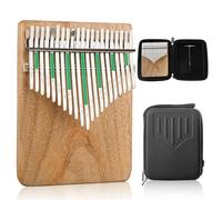 Marimba For Beginners Camphor Wood Thumb Piano Finger Piano Musical Instrument 21-Key Kalimba(Natural)