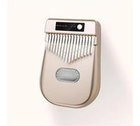 Marimba For Beginners Mini Kalimba 17 Keys Kalimbas Ortable Musical Keyboard Accessories Electronic Finger Piano(Gold)