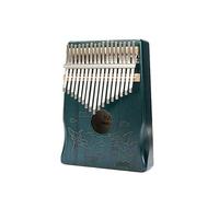 Marimba For Beginners Okoume Thumb Piano 17-note Kalimba Round Sound Hole Beginner Kalimba(Style 12)