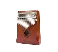 Marimba For Beginners Okoume Thumb Piano 17-note Kalimba Round Sound Hole Beginner Kalimba(Style 4)