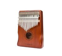 Marimba For Beginners Okoume Thumb Piano 17-note Kalimba Round Sound Hole Beginner Kalimba(Style 5)