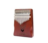 Marimba For Beginners Okoume Thumb Piano 17-note Kalimba Round Sound Hole Beginner Kalimba(Style 7)