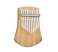 Marimba For Beginners Plate-Type Kalimba 10/15 Key Full Veneer Camphor Wood With Tuning Hammer Portable Thumb Piano Keyboard Instruments(10 key 2)