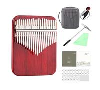 Marimba For Beginners Professional Kalimba 21 Keys Rosewood Kalimba 17 Keys With Case Thumb Piano Wood Full Solid Musical Instrument(21 keys)