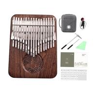 Marimba For Beginners Professional Kalimba 34 Keys Black Walnut Kalimbas 38 Keys Thumb Piano Wooden Kalimba B C Flat Board No Hole(34 keys)