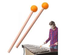 Marimba Hammer - Percussion Mallet Set, Professional Striker Tool | Wooden Bat Head, Rubber Tip Stick, Accessory of Musical Instruments, Durable Bar Equipment, Orchestra Implementation For