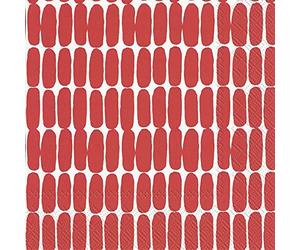 Marimekko ALKU Red and White Pattern - IHR Lunch Paper Napkins 20 in Pack 3 ply 33 cm Square