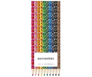 Marimekko Colored Pencils Unikko: 10 Colored Pencils