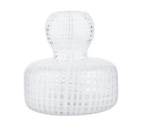 Marimekko Flower vase Ø10 cm Clear-white