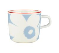 Marimekko Juhla Unikko coffee cup 20 cl White-light blue-orange red