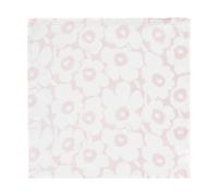 Marimekko Mini unikko fabric napkin 43x43 cm White-pink