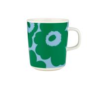 Marimekko Unikko mug 25 cl White-green-light blue