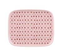 Marimekko Oiva Muija plate 12x15 cm Pink