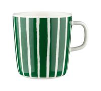 Marimekko Oiva Piccolo mug 40 cl Green-White