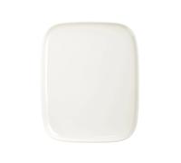 Marimekko Oiva plate small 15x12 cm white