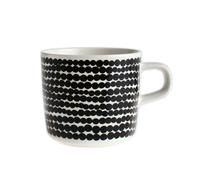 Marimekko - Oiva/Siirtolapuutarha Coffee Cup, 2 dl - Black