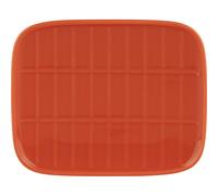 Marimekko - Oiva/Tiiliskivi Plate 12x15 cm, Orange - Orange