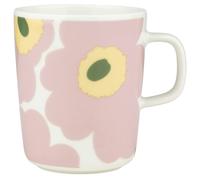 Marimekko - Oiva/Unikko Mug 25 cl, Pink - Pink