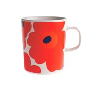 MARIMEKKO Oiva Unikko Stoneware Mug, Refine Your Kitchen Decor with Our Iconic Stoneware, Stylish Porcelain Coffee Mug for Morning Brew and Cosy Evenings, 250 ml