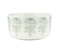 Marimekko Oiva Vihkiruusu bowl White, sage, 0.5 L