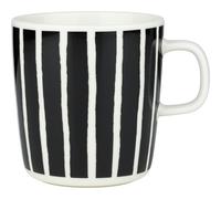 Marimekko - Piccolo Mug 40 cl, White / Black - Black
