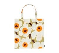 Marimekko Pieni Unikko bag 44x43 cm Beige-white
