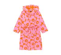 Marimekko Pieni Unikko bathrobe L Orange-pink