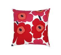Marimekko Pieni Unikko Cotton Pillow Cover - Refine Your Home Décor with Our Square Cushion Cover W/Side Zip Closure - Modern Pillow Covers 20x20 inches
