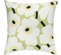 Marimekko - Pieni Unikko Cushion Cover 50x50 cm, Off-White / Melon / Pear - Off-White