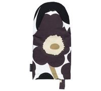 Marimekko - Pieni Unikko Oven Glove, Beige / Dark Grey - White