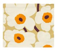 Marimekko - Pieni Unikko Placemat 35x40 cm, Cream / Caramel / Warm Orange - Cream