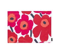 Marimekko Pieni Unikko placemat acrylic White-red