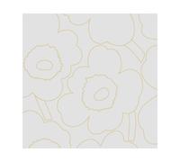 Marimekko Piirto Unikko napkin 33x33 cm 20-pack Cream Gold