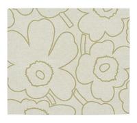 Marimekko - Piirto Unikko Placemat 35x40 cm, Off-white / Straw - Gold