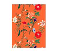 Marimekko Puutarhakutsut cotton fabric Orange