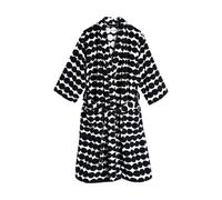 Marimekko Räsymatto bathrobe Black, L