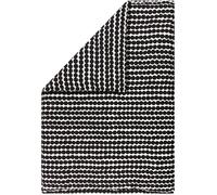 Marimekko - Räsymatto Duvet Cover White / Black, 210x210 cm - Black